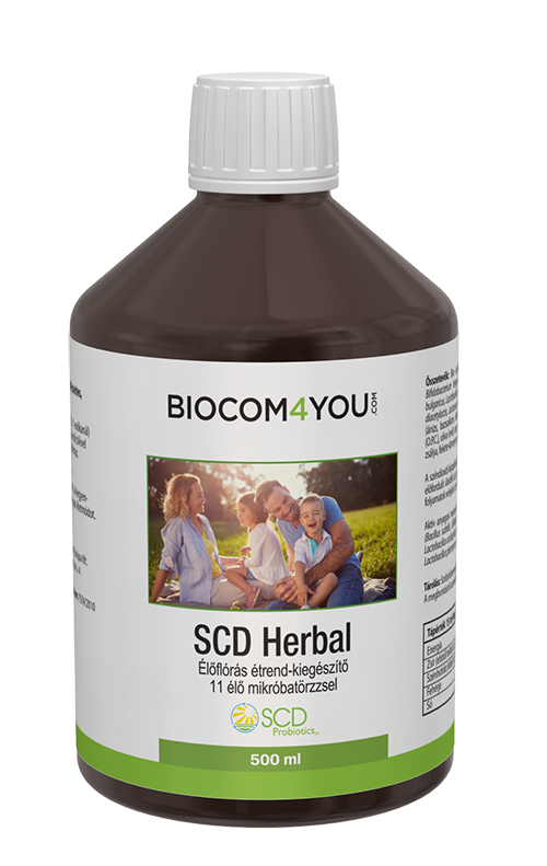 SCD Herbal  500 ml (Probiotický nápoj)
